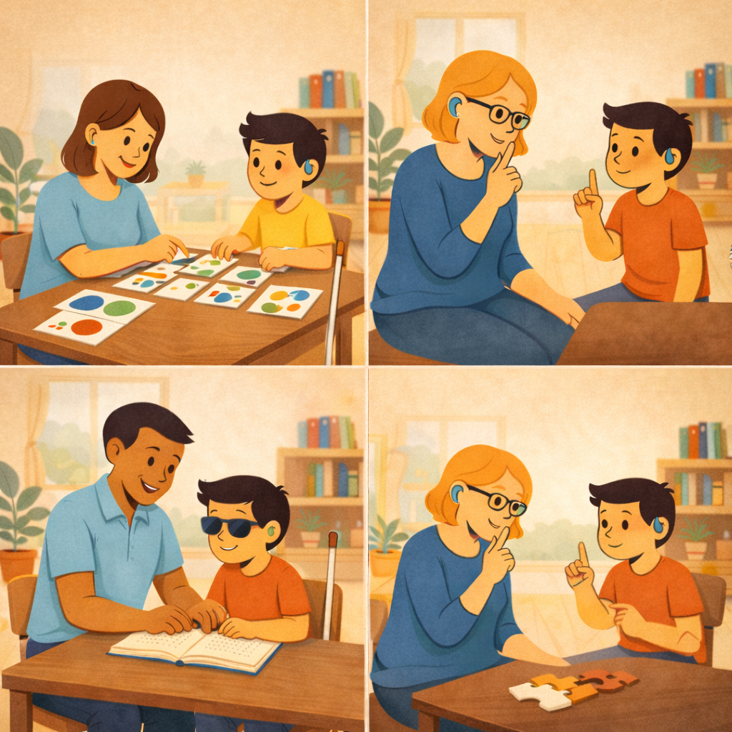 Tekirdağ Kapaklı özel eğitim merkezinde destek eğitim programı uygulaması